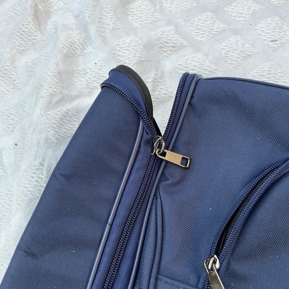 NWT PAN AM First Class Airlines Rolling Suitcase Carry All Luggage Bottom Drop - Picture 3 of 6